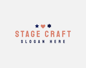 Playful Craft Shape  logo design