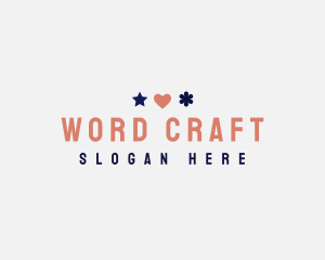 Playful Craft Shape  logo design