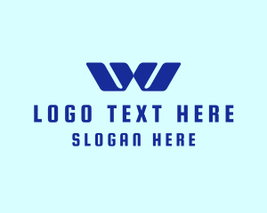 Digital - Digital Marketing Letter W logo design