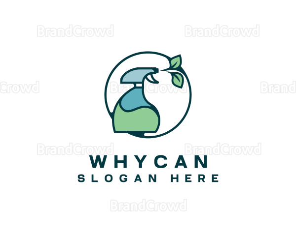 Disinfectant Organic Spray Logo