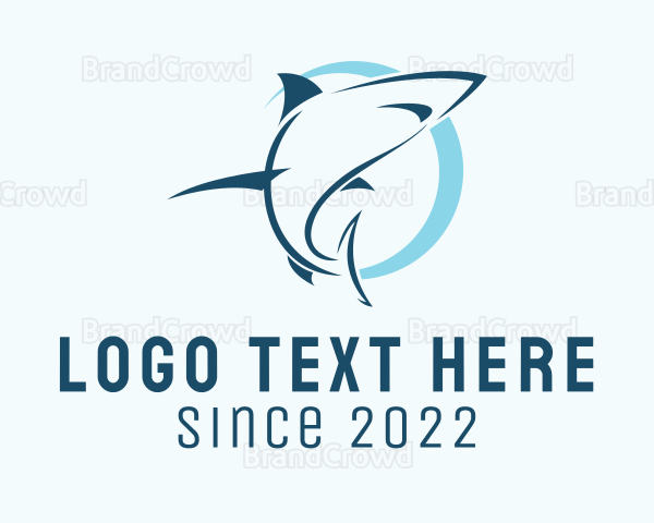 Ocean Shark Diving Logo