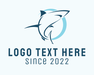 Marine - Ocean Shark Diving logo design