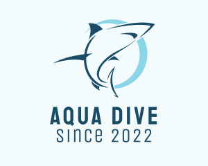 Diving - Ocean Shark Diving logo design