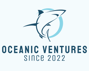 Ocean Shark Diving  logo design