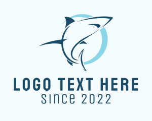 Scuba - Ocean Shark Diving logo design