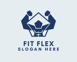 Exercise - Physical Muscle Exercise logo design