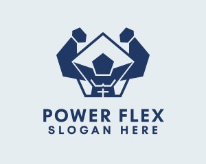 Bicep - Physical Muscle Exercise logo design