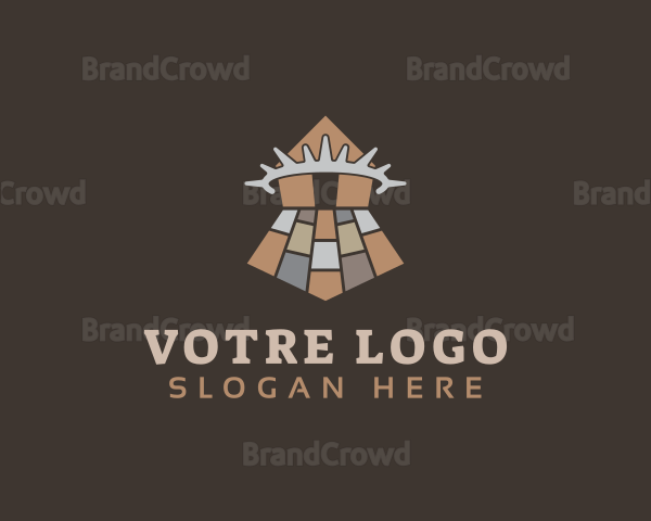 House Crown Tiles Logo