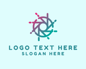 Lens - Shutter Pixel Photography logo design