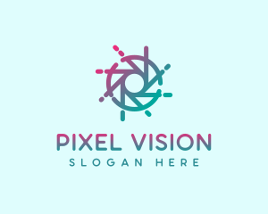 Shutter Pixel Photography logo design