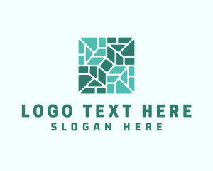 Home Improvement - Floor Tile Pattern logo design