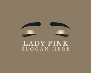 Eyeshadow - Feminine Beauty Cosmetic logo design