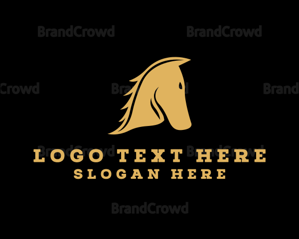 Horse Rodeo Ranch Logo