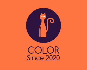 Wine Bottle - Wine Bottle Cat logo design