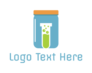 Pharmaceutical - Blue Jar Lab logo design