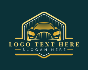 Trip - Car Transportation Chauffeur logo design