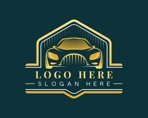 Mechanic - Car Transportation Chauffeur logo design