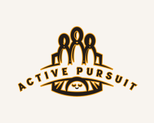 Activity - Bowling Bowl Pin logo design