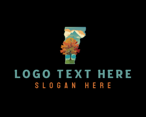 Eco - Vermont Mountain Maple logo design