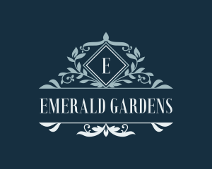 Garden Wedding Event logo design