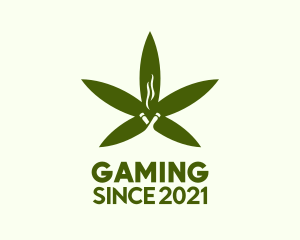 Cannabis - Organic Cannabis Smoke logo design