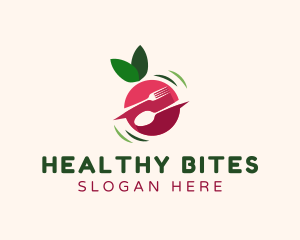 Dietary - Fruit Food Utensils logo design