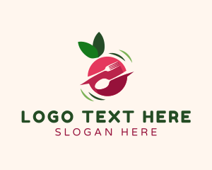 Smoothie - Fruit Food Utensils logo design