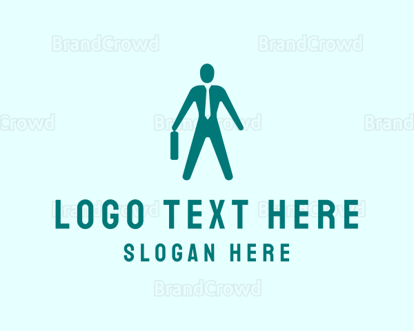 Professional Modern Businessman Logo