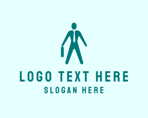 Entrepreneur - Professional Modern Businessman logo design