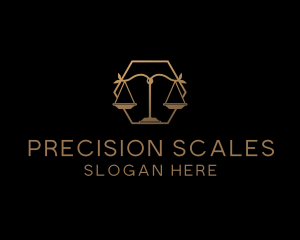 Law Firm Scale logo design