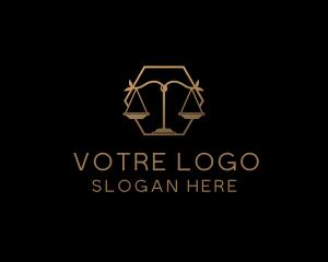 Law Office - Law Firm Scale logo design