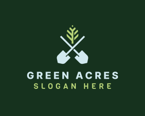 Landscaping - Lawn Shovel Landscaping logo design