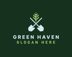 Landscaping - Lawn Shovel Landscaping logo design