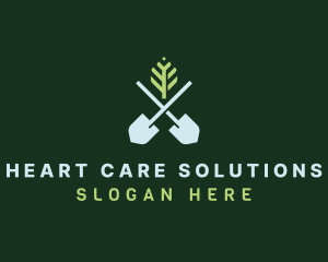 Lawn Shovel Landscaping logo design