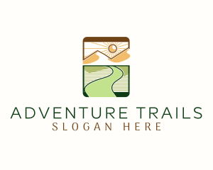 Mountain Road Travel logo design