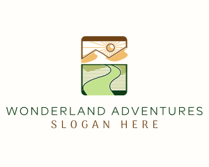 Mountain Road Travel logo design