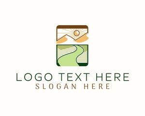 Tour - Mountain Road Travel logo design