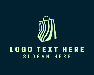 Merchant - Retail Shopping Bag logo design