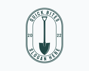 Equipment - Gardener Shovel Tool logo design