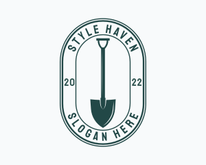 Equipment - Gardener Shovel Tool logo design