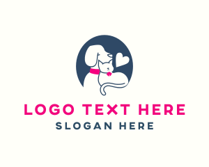 Canine - Animal Pet Care logo design
