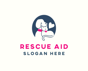 Rescue - Animal Pet Care logo design