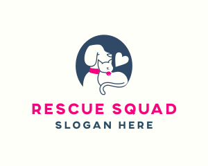 Rescue - Animal Pet Care logo design