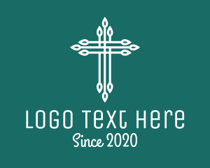 Cross - Elegant Christian Cross logo design