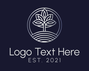 Plaza - Silver Tree Memorial Park logo design