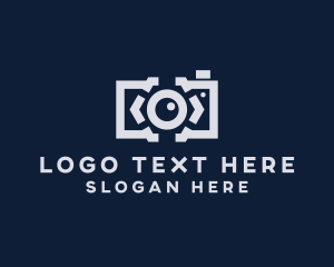 Vlogging - Camera Studio Photography logo design