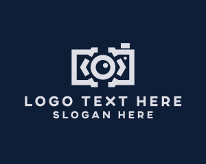 Lens - Camera Studio Photography logo design