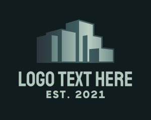 Condominium - Commercial District Building logo design