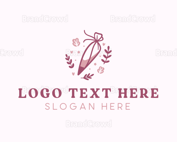 Pastry Bag Baking Logo