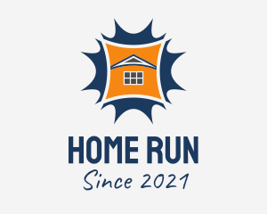 Sun Home Realtor logo design